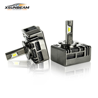 Ampoules de phares LED Canbus D5S 35W IP67 étanches, série D, haute luminosité, tricolores, pour éclairage automobile