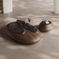 Table basse moderne minimaliste de haute qualité, convertible, haut de gamme, pour petit appartement ou maison