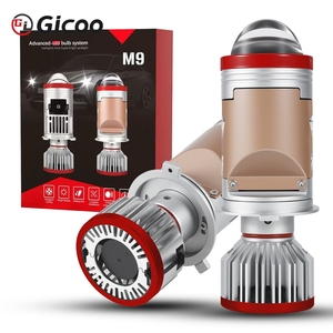 Gicoo M9 <b>Projector</b> Lens Car <b>Lights</b> 150w H4 Car Lighting Accessories 6000k 20000lm Led Headlight Bulb Mini Led Laser <b>Projector</b> - Product Image 5