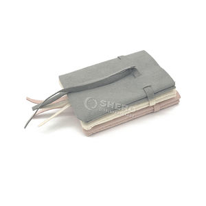 Logo imprimable sacs à bijoux pochette cadeau anti-poussière sac à bijoux en microfibre personnalisé cosmétiques cordon sac à poussière pour bijoux - Product Image 5