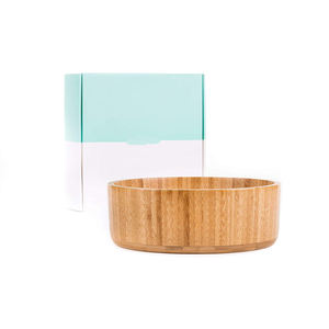 Cuenco para servir de bambú natural 100% Ensaladera Premium - Product Image 3