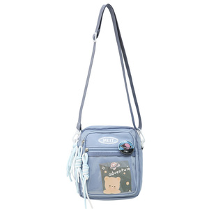 Meit Small Crossbody Bag Vertical <b>Square</b> Zipper Waterproof Casual Everyday Use Unisex Summer 2024 - Product Image 5