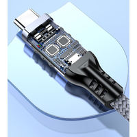 Cable USB 3.2, Cable USB-A a USB-C de 60W y 10Gbps, Cable de Carga y Datos USB3.2 para iPhone 15/15 Pro, Samsung, con Trenzado de Nailon