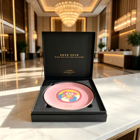 Boîte cadeau rigide personnalisée avec insert en mousse EVA, emballage en papier rigide de luxe pour souvenirs en céramique, cadeaux d'hôtel, d'entreprise ou de fêtes