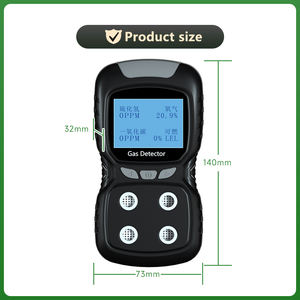 เครื่องวิเคราะห์ก๊าซแบบพกพา GUOYUGRA 4-in-1 สำหรับใช้ในห้องปฏิบัติการอุตสาหกรรม ตรวจจับก๊าซมีเทน ออกซิเจน ไฮโดรเจนซัลไฟด์ และคาร์บอนมอนอกไซด์ รวมถึงก๊าซติดไฟอื่นๆ - Product Image 5
