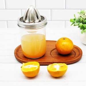 86 Mét thép không gỉ ép máy ép trái cây Chanh Cam nắp trong màu bạc vít nắp cho miệng rộng Mason Jar - Product Image 4