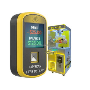 Lecteur <span class=keywords><strong>de</strong></span> codes QR et <span class=keywords><strong>de</strong></span> cartes RFID pour machines <span class=keywords><strong>de</strong></span> jeux d'intérieur – Terminal <span class=keywords><strong>de</strong></span> paiement prépayé avec écran compatible avec les systèmes d'arcade - Product Image 4