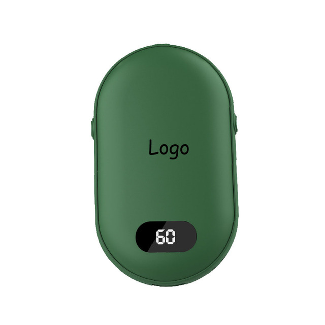 2 in 1 USB Rechargeable Hand Warmer Reusable Electric Handwarmer With Mobile Power Bank