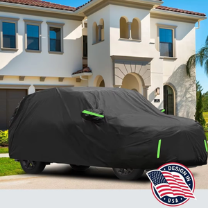 Housse de <span class=keywords><strong>voiture</strong></span> imperméable pour <span class=keywords><strong>Honda</strong></span> Pilot 2002-2024, toutes saisons, protection contre le vent, la neige, la pluie, la grêle, le soleil et les UV - Product Image 2