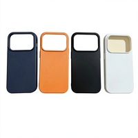 Coque de protection en silicone mat de luxe pour iPhone 13 14 15 Pro Max à 17 Pro Max, avec protection d'objectif d'appareil photo à changement rapide