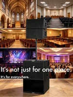 Système audio scolaire, micro sans fil, mixeur audio, enceinte Line Array alimentée pour auditorium, salle de classe, salle de conférence, centre de formation