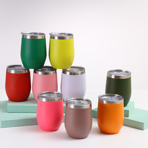 Stainless Steel Tumbler 304 Vacuum Insulated U Shape Wine Glass Portable Outdoor Travel Cup Thermal Insulation Home Car Office - Product Image 3