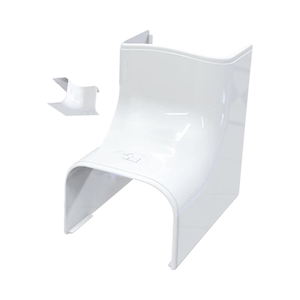 Courbe/courbure 90 coin intérieur (CAI 102-Opt) système de canaux en PVC blanc <span class=keywords><strong>Optima</strong></span> 102 Opt climatisation/pompes à chaleur 1/<span class=keywords><strong>2</strong></span> "tuyau - Product Image 1