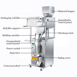1 кг автоматический кубик льда блок льда мешок для льда упаковочная машина - Product Image 2