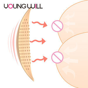 Elektrik titreşim meme masaj aleti artırıcı makinesi silikon kablosuz meme büyütme Anti sarkma göğüs masajı kadınlar için - Product Image 1