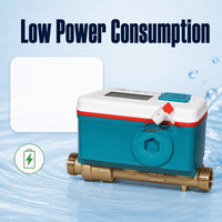 Compteur d'eau à ultrasons avec commande de vanne, application intelligente Tuya, communication sans fil Zigbee Lorawan, protection IP68