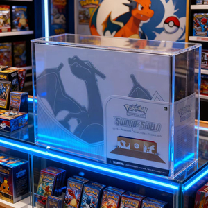 Expositor de <span class=keywords><strong>Tienda</strong></span> para Entrenador Élite de Pokémon Scarlet Violet, Mega Charizard, Resistente a los Rayos UV, Ligero, Prismatic SPC Evolutions - Product Image 6
