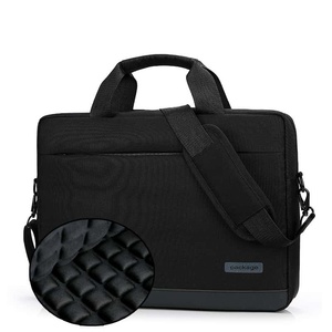 Maletín para Portátil, de Poliéster, con Correa de Hombro Acolchada, Estilo Ejecutivo, Color Gris, para Uso Escolar - Product Image 3