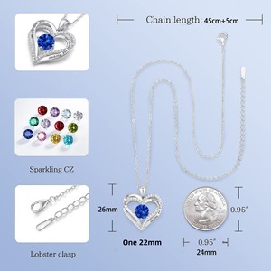Élégant design en forme de cœur, sans couture, pour photos de produits professionnelles transfrontalières, incrustation de zircone cubique, conception légère, cadeau - Product Image 4
