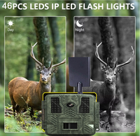 Meilleures ventes 2025 - Caméra de chasse 4K - Caméra de surveillance de la faune 1080P WiFi avec étanchéité IP67