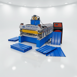 Máquina Perfiladora de Tejas Metálicas para Paneles Corrugados, Fácil Operación, Espesor de 0.3-0.8mm, 380V - Product Image 1