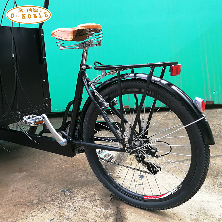 家族オランダトライク折りたたみ電動三輪車カーゴバイク中古