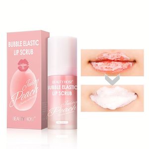 Gommage exfoliant pour les lèvres au sucre, à la pêche, naturel et biologique, hydratant et réparateur, de haute qualité, vente en gros, OEM, faible MOQ - Product Image 6