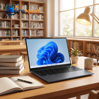 Portátil Educativo Personalizado de Fábrica N5095 de 15.6 Pulgadas, Computadora Portátil Delgada para Estudiantes