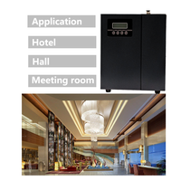 Diffuseur de parfum autonome grande surface compatible avec les machines de parfum d'ambiance commerciales DC12V 5W Noir pour hall d'hôtel et hall de complexe hôtelier