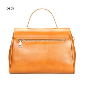 Sac à bandoulière pour femme en cuir véritable ANdoBag, sacs à main vintage tendance grande capacité, avec deux bretelles 1881 - Product Image 3