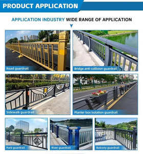 Barandilla de Seguridad Peatonal de Acero Personalizada para Calles Urbanas, Seguridad Vial y Proyectos de Ingeniería Municipal - Product Image 4
