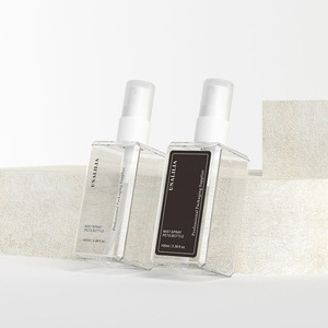 100ml rõ ràng PETG vuông chai-3.38oz sương phun chai nhựa cho nước hoa tùy chỉnh cosmeticpackaging - Product Image 3