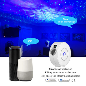 Proiettore Laser Intelligente <span class=keywords><strong>con</strong></span> Stelle e Nebulosa <span class=keywords><strong>LED</strong></span> per Sale Giochi, Home Theatre, Luce Notturna e Atmosfera Interna - Product Image 3