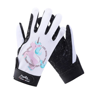 Gants équestres pour enfants OEM équipement respirant résistant à l'usure pour filles garçons équitation - Product Image 1