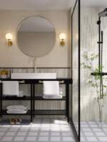 Revêtement mural 3D intérieur 50x200 effet brique, brillant, antidérapant, avec texture florale et végétale, pour crédence de cuisine et salle de bain