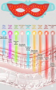 เครื่องนวดรอบดวงตา 9 โหมด ชาร์จซ้ำได้ ช่วยลดถุงใต้ตา ริ้วรอย และอาการบวม - Product Image 2
