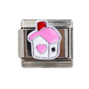 Pulsera de Acero Inoxidable DIY de Moda Italiana, Elástica, con Dijes de Amor y Paraguas, Venta Caliente Transfronteriza - Product Image 4