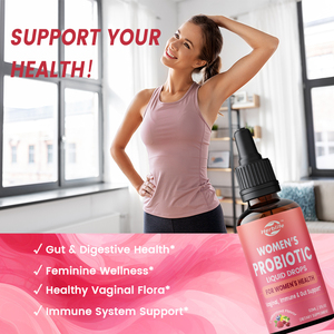 Probiotiques liquides pour femmes en marque blanche OEM – Complément alimentaire pour la santé intestinale et le soutien digestif - Product Image 2