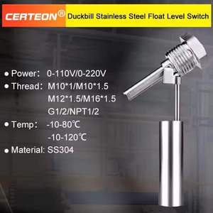 Duckbill Liquid <b>Level</b> Sensor Compact Side Mount for Chemical Dosing <b>Tank</b> Corrosion Resistant - Product Image 2