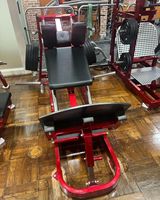 Machine à Squat Incliné RS-1033 pour Entraînement des Jambes, des Cuisses, des Fessiers et des Ischio-jambiers – Équipement de Gymnastique – Offre Spéciale