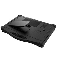 Ordinateur portable industriel robuste avec écran FHD de 15,6 pouces, luminosité de 1000 nits et processeur de 12e génération en option