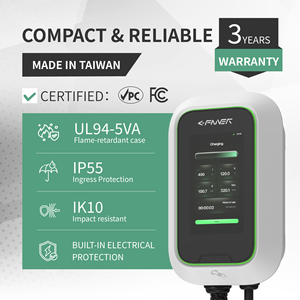 Taiwan Supplier UNI PLUS Type 2 Level 2 <b>Fast</b> EV AC <b>Charge</b> Station 7kW 11kW Wall-mounted 7m Cable - Product Image 3