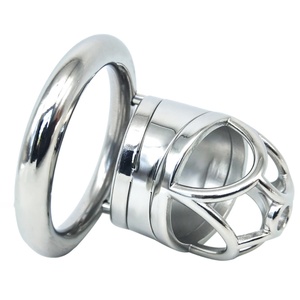 Dispositivo de Castidad Metálico FRRK, Jaula para Pene con Bloqueo, Jaula de Castidad Masculina, Jaula para Pene con Candado, Juguetes Sexuales para Hombres - Product Image 6
