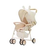 Poussette compacte pliable pour bébé QQ2-1 OEM, marcheurs et porte-bébés, poussettes approuvées pour les avions