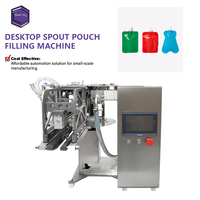 Machine de remplissage et de bouchage de sachets semi-automatique personnalisée de haute qualité, machine de remplissage de sachets de jus pour lait et eau