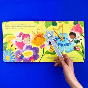 Bacchetta libri di magia delle fate un incantevole libro di bordo interattivo con una bacchetta magica - Product Image 6