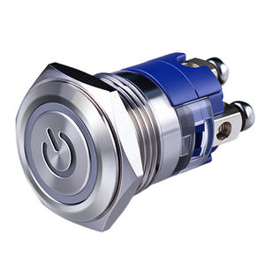 <b>Push</b> <b>Button</b> <b>Switch</b> Combines Stainless Steel Durability Ring LED Visibility And Dual Operation Modes - Product Image 5