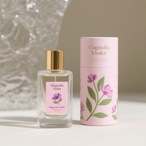 <b>Biodegradable</b> Kraft Paperboard Oil-proof Lined Cylinder Box Craft Serums <b>Paper</b> Cardboard Box Cosmetic for Shampoo Bar - Product Image 2