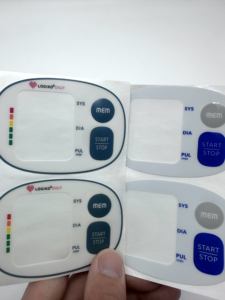 Placa Plástica de Alta Qualidade OEM em PMMA, PC, PET e PVC Aplicada na Categoria de Saúde Painel de Exibição de Monitor Digital de Pressão Arterial - Product Image 2