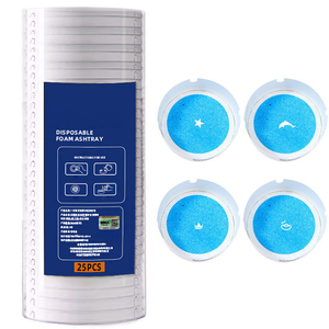 Cendrier jetable en papier enduit <span class=keywords><strong>de</strong></span> gel, design moderne, portable, sans <span class=keywords><strong>fumée</strong></span>, recyclable, pour cigares et cigarettes - Product Image 1